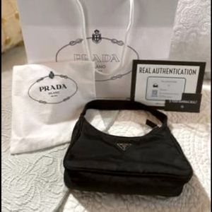 VINTAGE 2000 PRADA TESSUTO SPORT NYLON MINI BAG